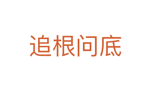 追根问底