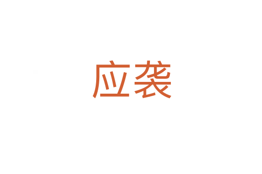 应袭
