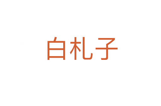白札子