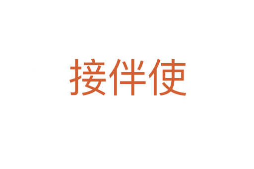 接伴使