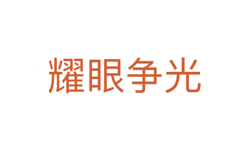 耀眼争光