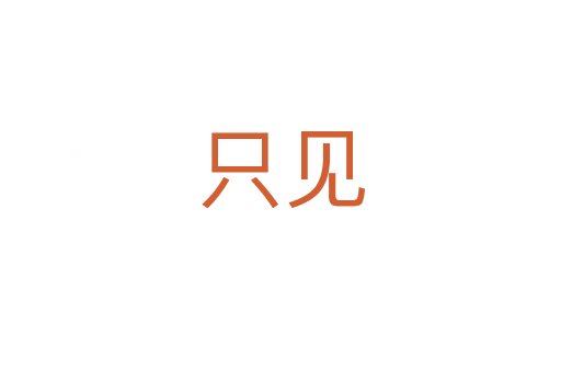 只见