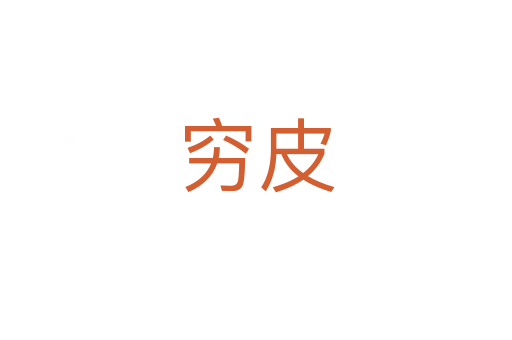 穷皮