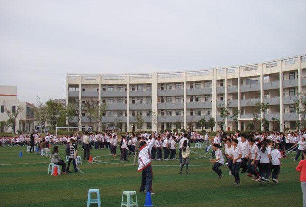 上海市施湾中学图片