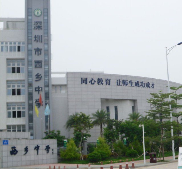 深圳市西乡中学高中部图片