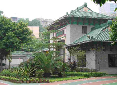 广东华侨中学金沙洲校区图片