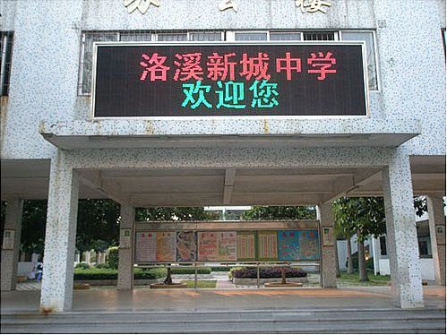广州市洛溪新城中学图片