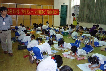 广州市花都区新华镇五华小学图片