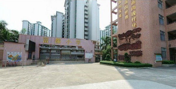 广州市番禺区市桥富都小学图片